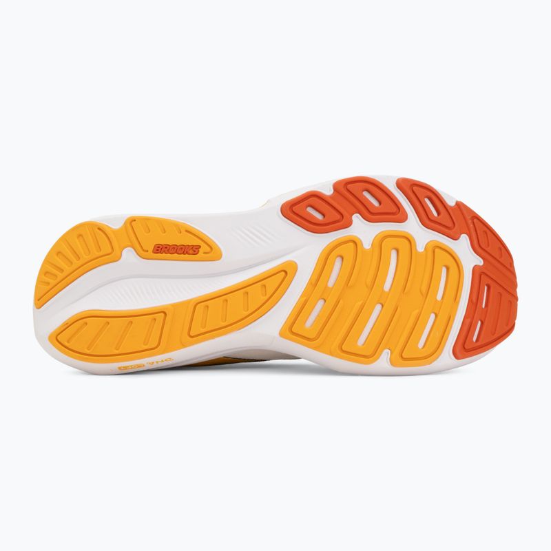 Кросівки для бігу чоловічі Brooks Revel 9 white/orange/black 4