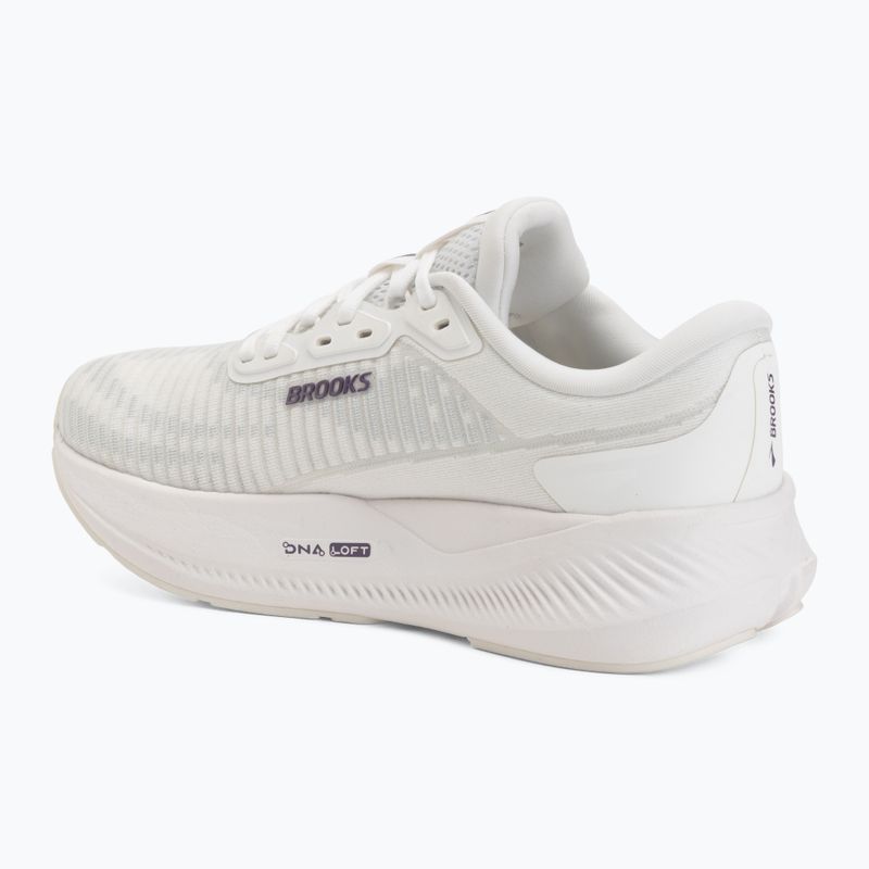 Кросівки для бігу жіночі Brooks Revel Max brightwhite/mulledgrape/peach 3