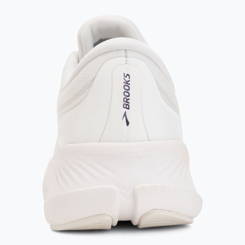 Кросівки для бігу жіночі Brooks Revel Max brightwhite/mulledgrape/peach 6