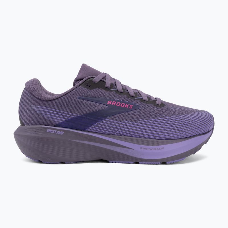 Кросівки для бігу жіночі Brooks Ghost Amp purple/purple/fuchsia 2