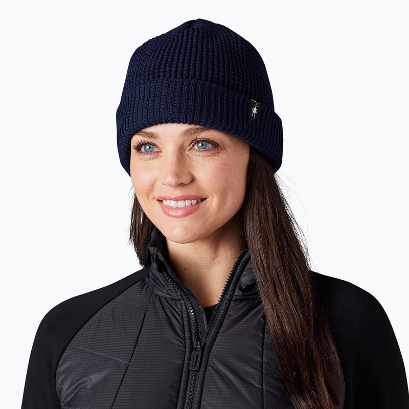 Шапка Smartwool Creek Run deep navy 2