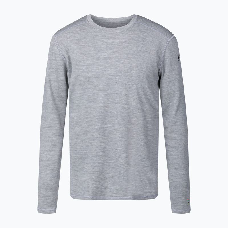 Чоловіча термоактивна кофта Smartwool Merino 250 Baselayer Crew Boxed light gray heather