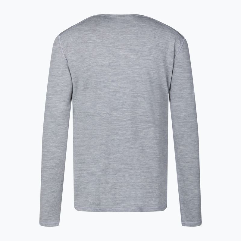 Чоловіча термоактивна кофта Smartwool Merino 250 Baselayer Crew Boxed light gray heather 2