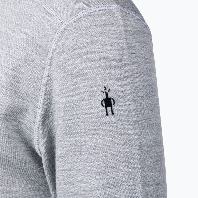 Чоловіча термоактивна кофта Smartwool Merino 250 Baselayer Crew Boxed light gray heather 4