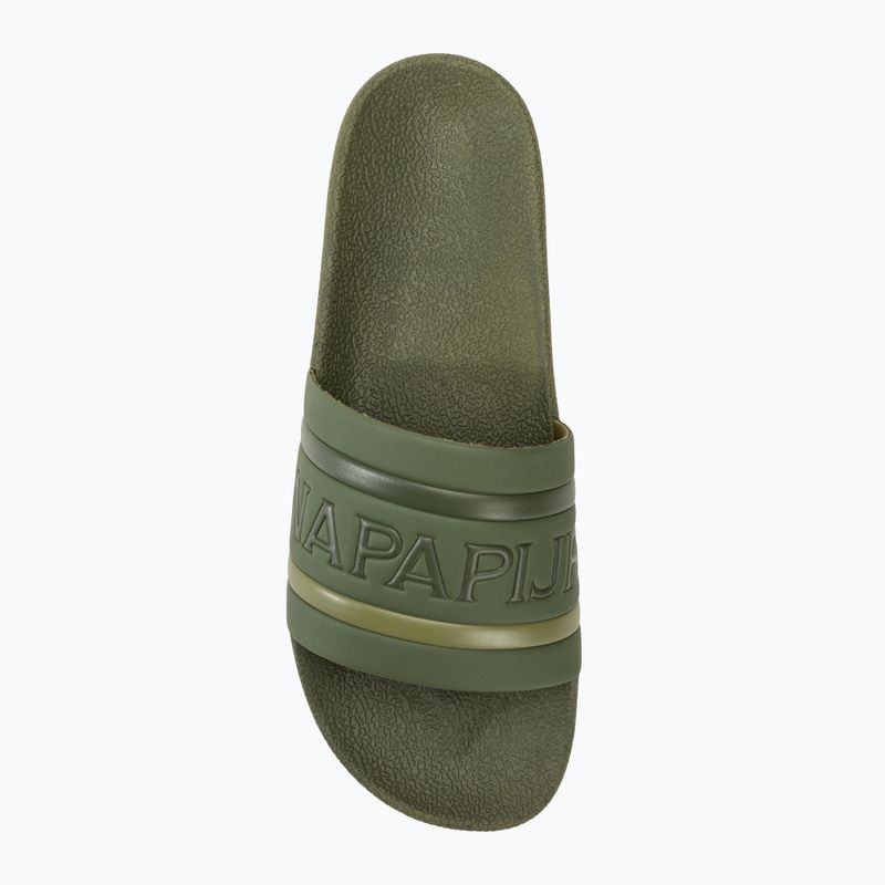 Шльопанці чоловічі Napapijri NP0A4I8F new olive green 5