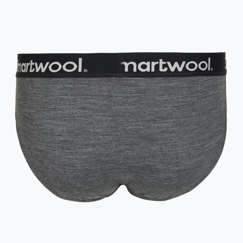 Труси термічні чоловічі Smartwool Active Brief medium gray heather 2