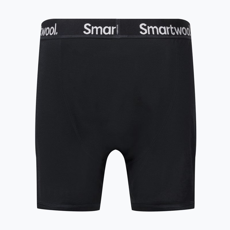 Боксери термоактивні чоловічі Smartwool Merino Sport 150 Boxer Brief Boxed чорні 17342-001-S 2