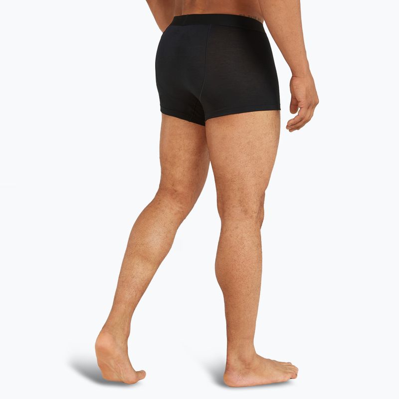 Чоловічі термошорти-боксер криголам Merino 125 Cool-Lite Anatomica Trunks чорні 4