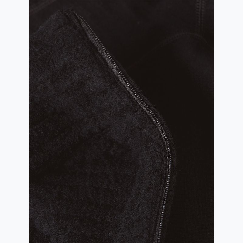 Кофта чоловіча icebreaker Merino 400 RealFleece Descender LS Zip black/ graphite/ cb 10