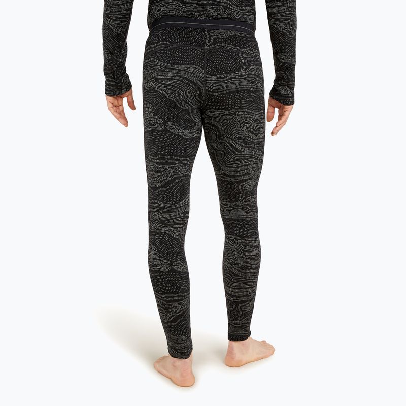 Штани термічні чоловічі icebreaker Merino 260 Vertex Leggings Snow Guide black/ galaxy/ j 3