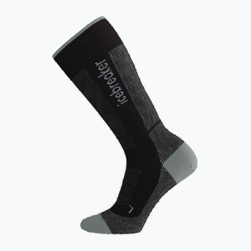 Шкарпетки гірськолижні чоловічі Icebreaker Merino Ski+ Medium OTC black/ether/grahite 2