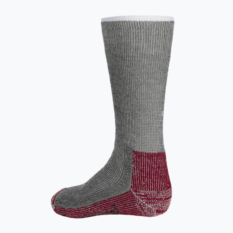 Шкарпетки для трекінгу Smartwool Classic Mountaineer Maximum Cushion Crew сіро-червоні SW0133000031 3
