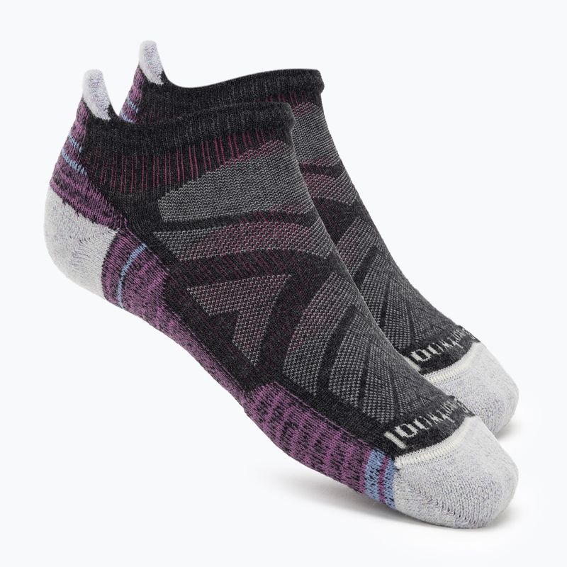 Жіночі шкарпетки Smartwool Hike Light Cushion Low Ankle трекінгові шкарпетки вугілля