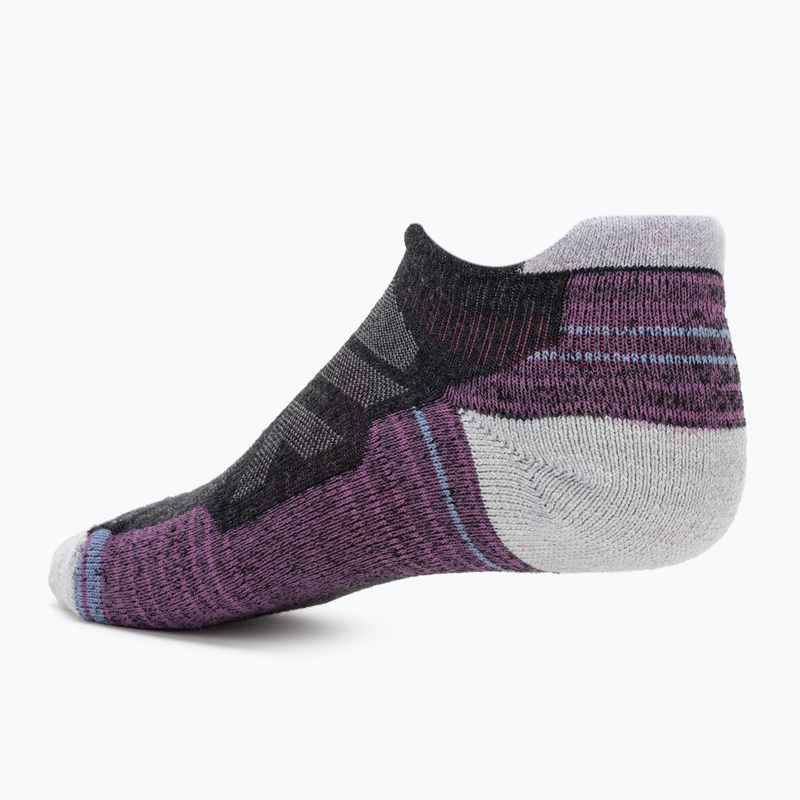 Жіночі шкарпетки Smartwool Hike Light Cushion Low Ankle трекінгові шкарпетки вугілля 2