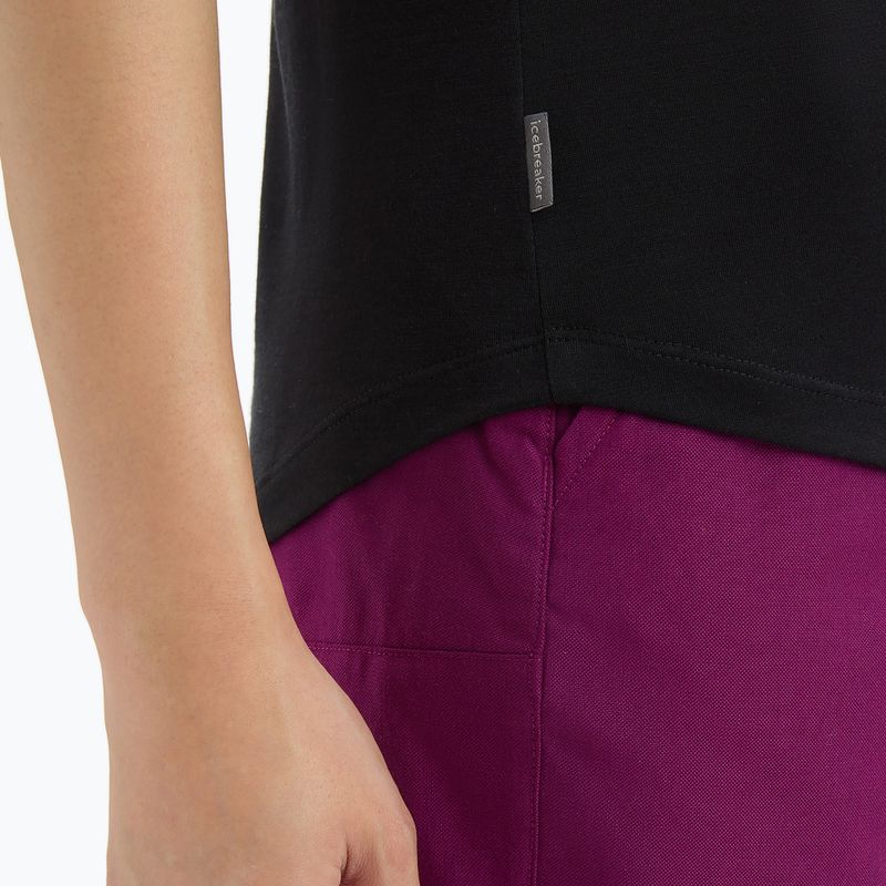 Футболка трекінгова жіноча icebreaker Sphere II black 5