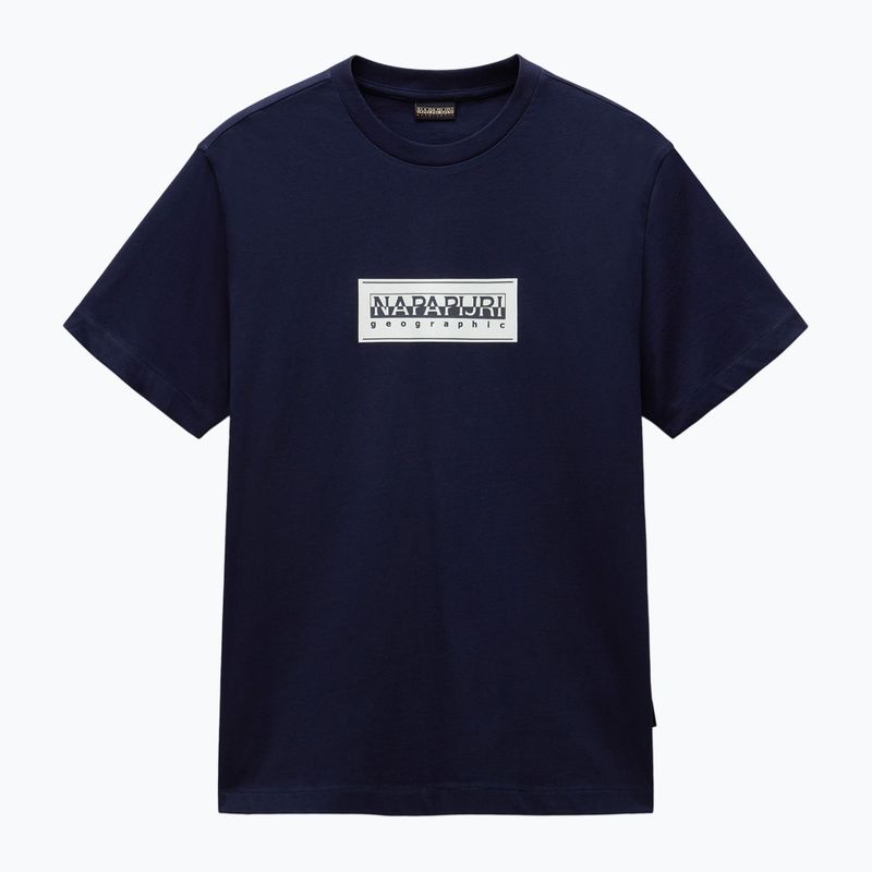 Футболка чоловіча Napapijri S-Box Logo blu marine