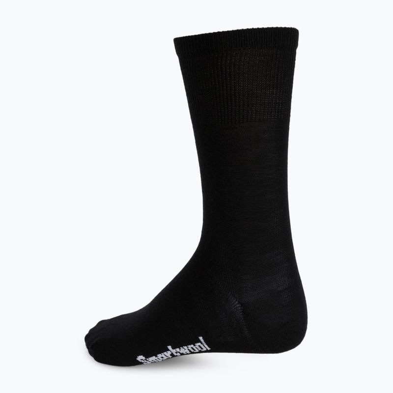 Шкарпетки для трекінгу чоловічі Smartwool Classic Hike Zero Cushion Liner Crew чорні SW0016500011 2