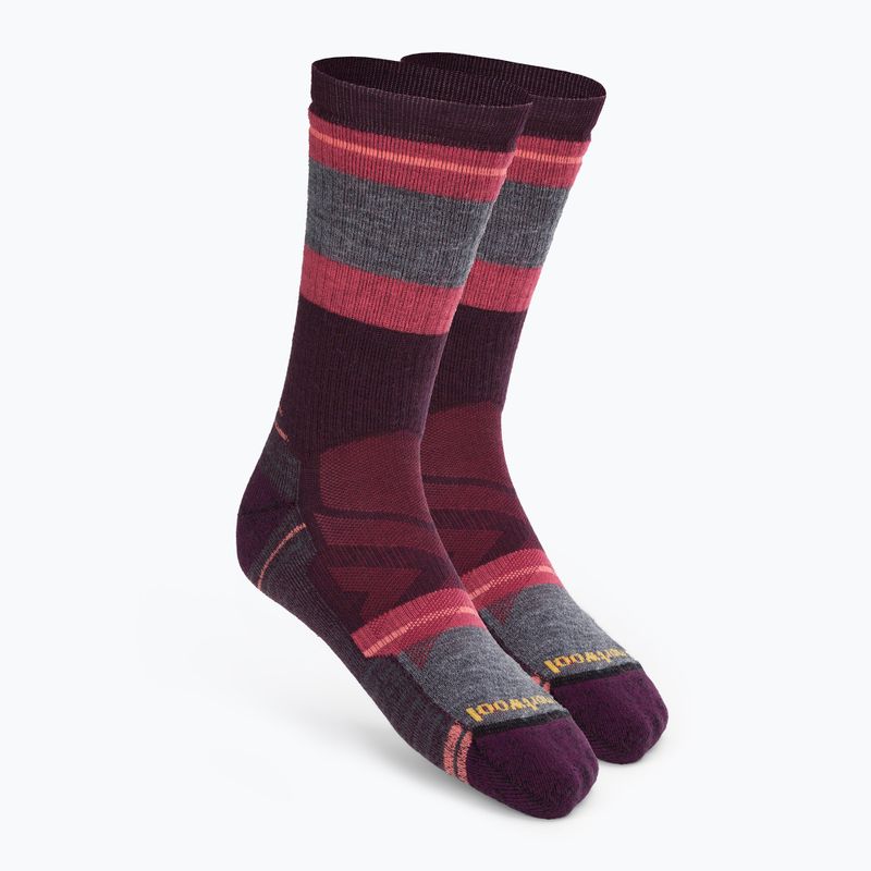 Шкарпетки для трекінгу Smartwool Hike Full Cushion Saturnsphere Crew bordeaux SW001584591