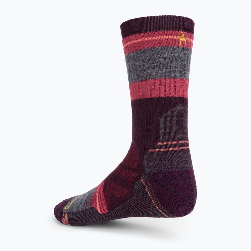 Шкарпетки для трекінгу Smartwool Hike Full Cushion Saturnsphere Crew bordeaux SW001584591 2