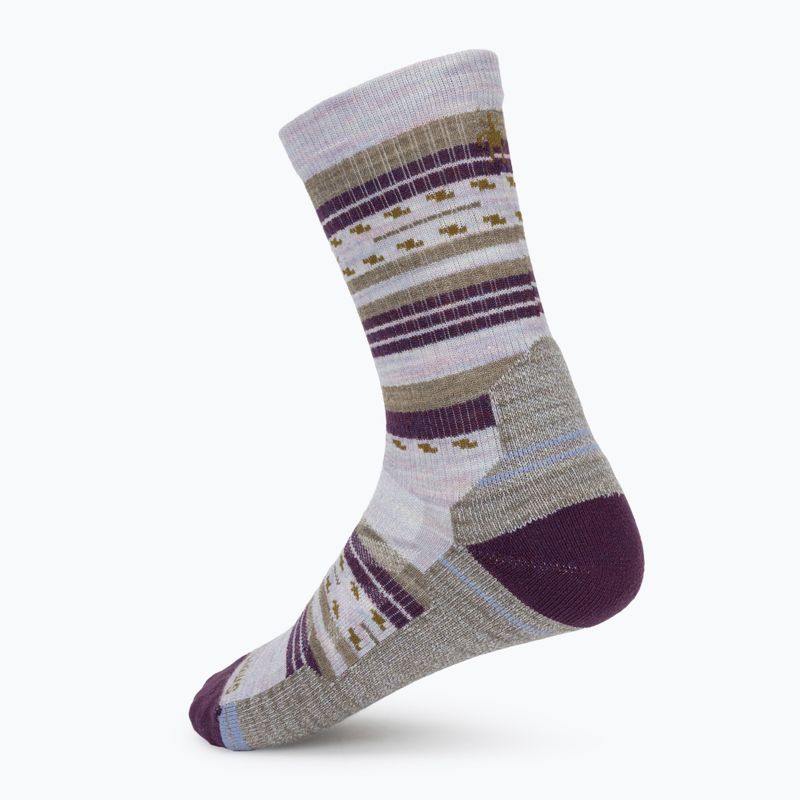 Шкарпетки жіночі Smartwool Hike Light Cushion Margarita Crew purple eclipse 2