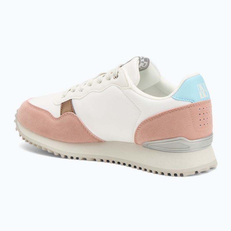 Кросівки жіночі Napapijri Astra white/pink 3