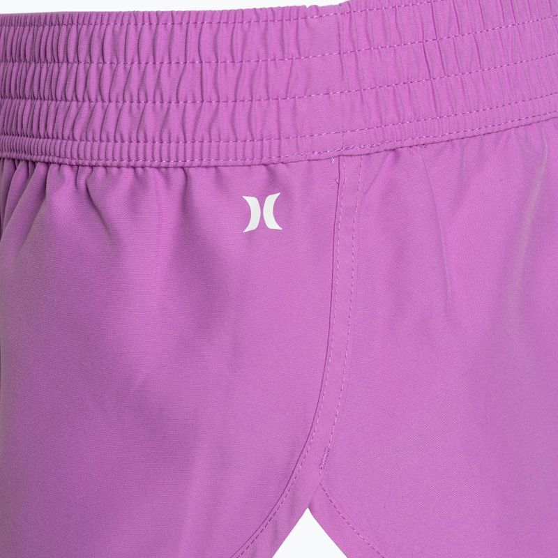 Жіночі шорти для плавання Hurley Beachrider 2.5" бузкові 3