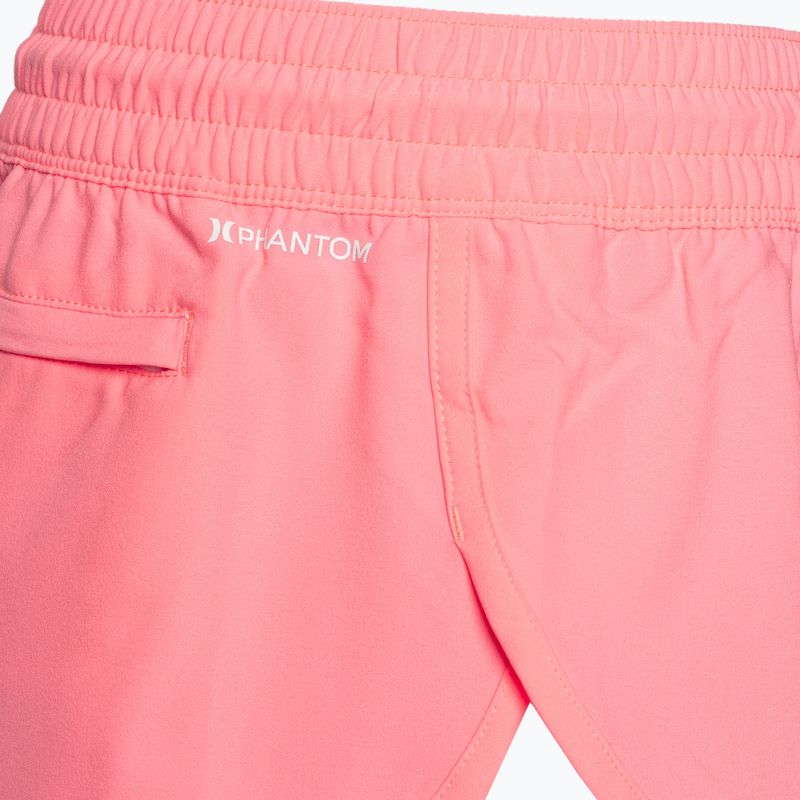 Жіночі шорти для плавання Hurley Phantom Solid 2.5" тихоокеанський рожевий 3