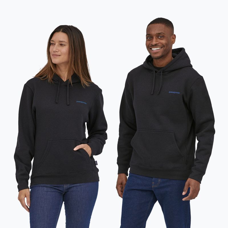 Кофта Patagonia Boardshort Logo Uprisal Hoody ink black 3