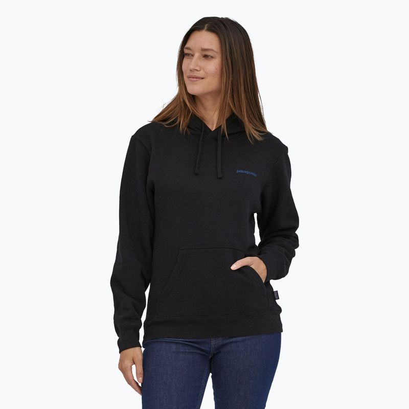 Кофта Patagonia Boardshort Logo Uprisal Hoody ink black 4