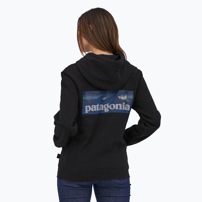 Кофта Patagonia Boardshort Logo Uprisal Hoody ink black 5