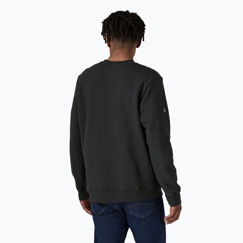 Кофта Patagonia Fitz Roy Icon Uprisal Crew ink black 5