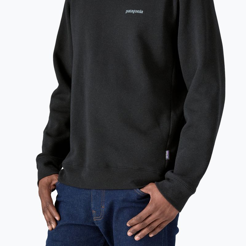 Кофта Patagonia Fitz Roy Icon Uprisal Crew ink black 6