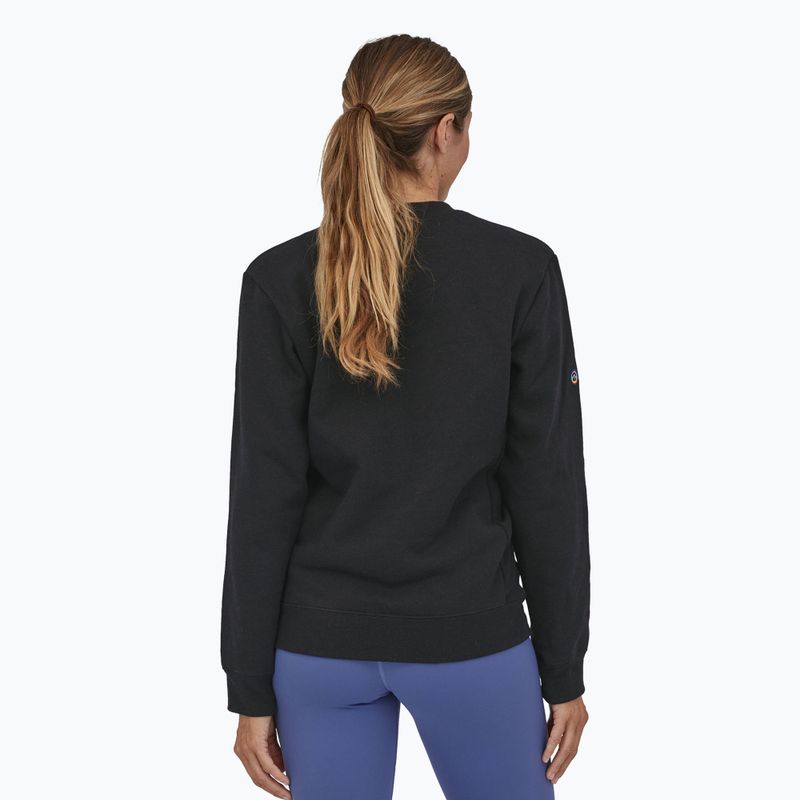 Кофта Patagonia Fitz Roy Icon Uprisal Crew ink black 4