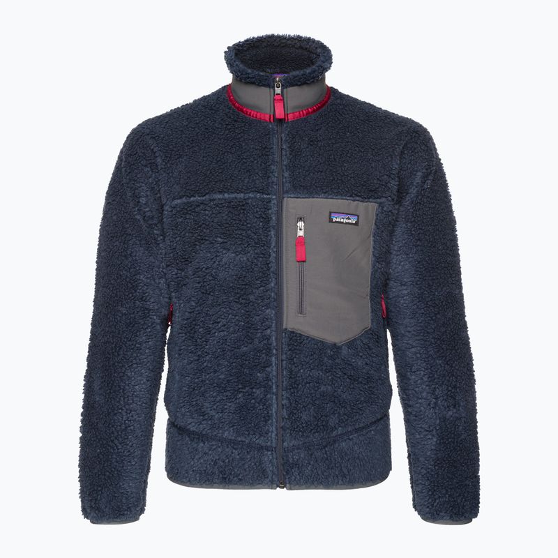 Кофта флісова чоловіча Patagonia Classic Retro-X new navy w/wax red 3
