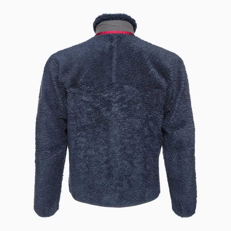 Кофта флісова чоловіча Patagonia Classic Retro-X new navy w/wax red 4