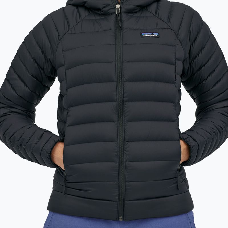 Пуховик жіночий Patagonia Down Sweater Hoody black 6