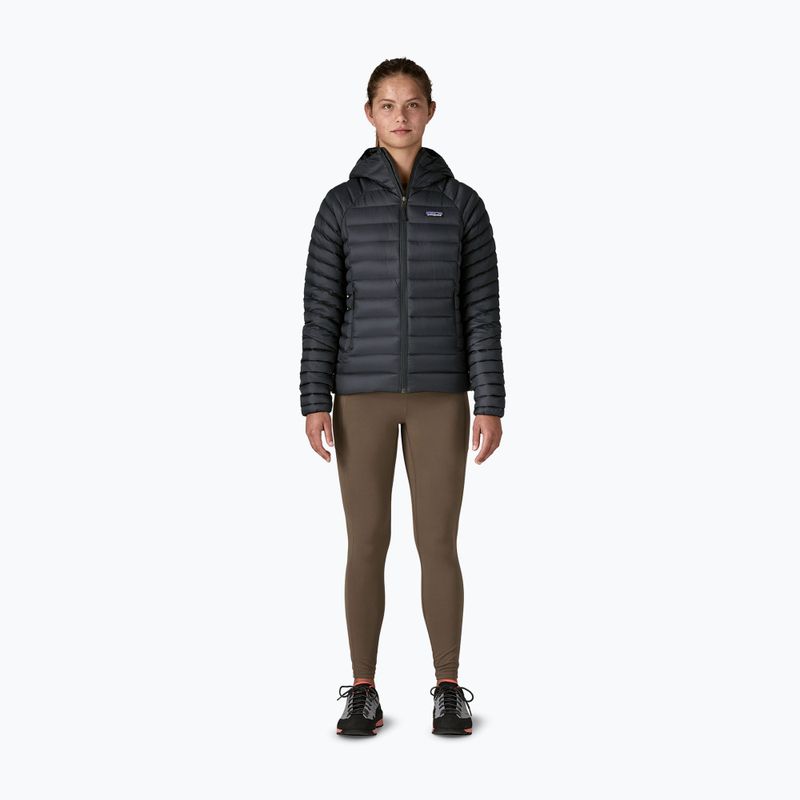 Пуховик жіночий Patagonia Down Sweater Hoody black 2
