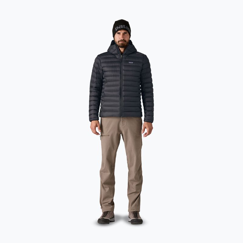 Пуховик чоловічий Patagonia Down Sweater Hoody black 2