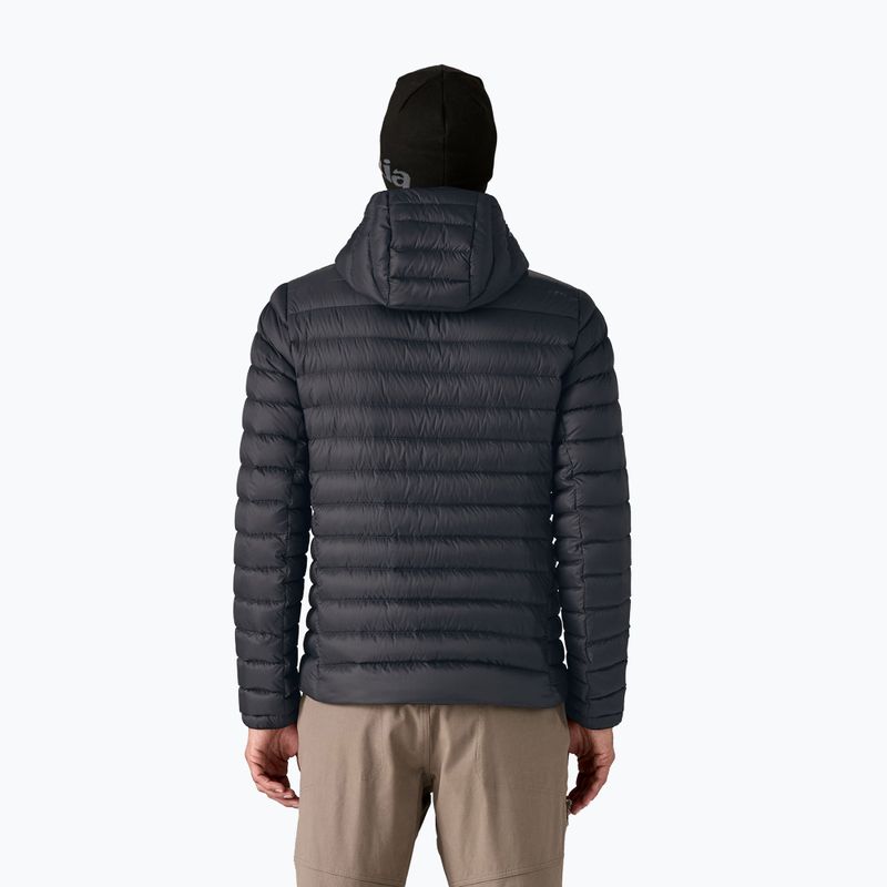 Пуховик чоловічий Patagonia Down Sweater Hoody black 3