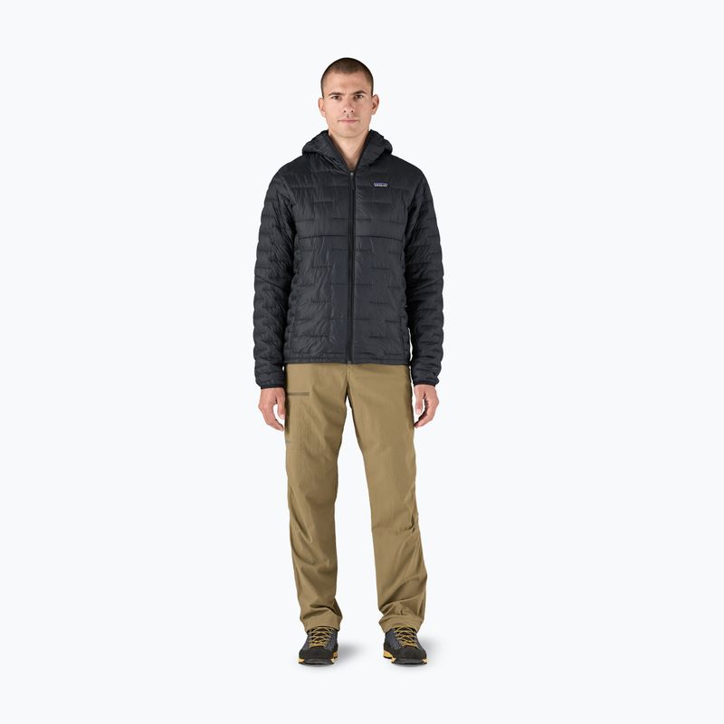 Пуховик чоловічий Patagonia Micro Puff Hoody black 2