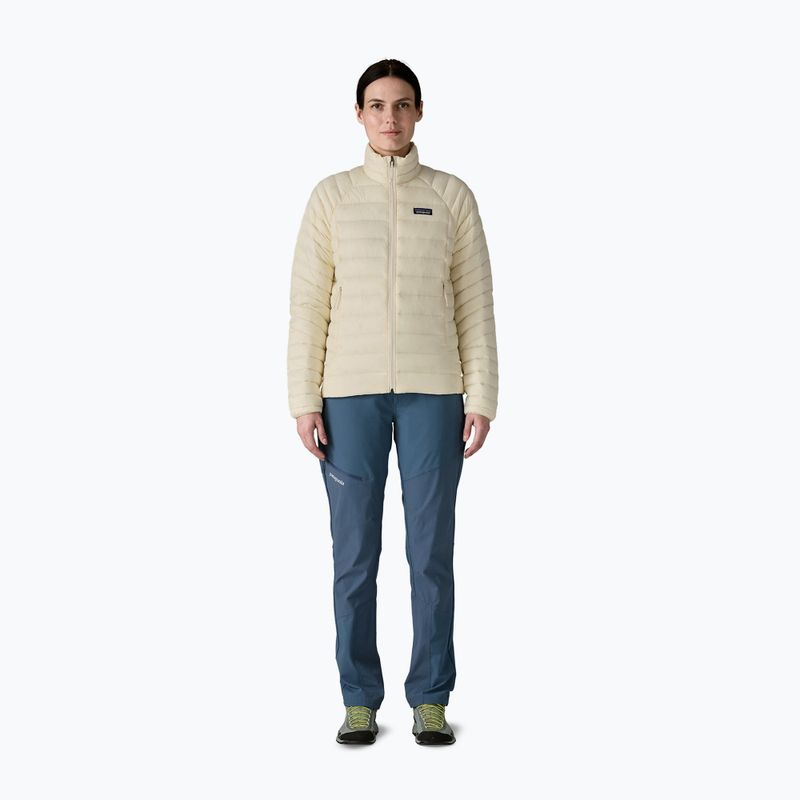 Пуховик жіночий Patagonia Down Sweater wool white 2