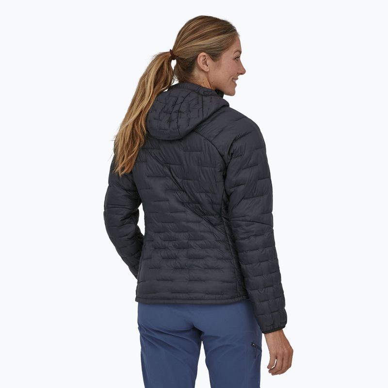 Жіноча утеплена куртка Patagonia Micro Puff Hoody чорна 2
