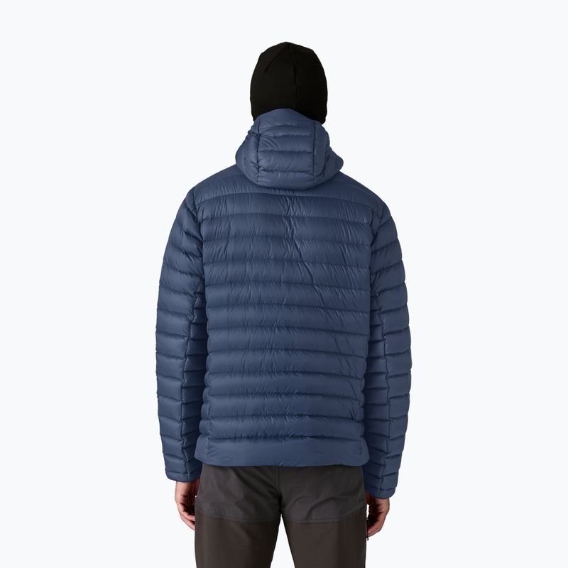 Пуховик чоловічий Patagonia Down Sweater Hoody new navy 3