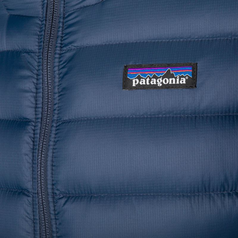 Пуховик чоловічий Patagonia Down Sweater Hoody new navy 5