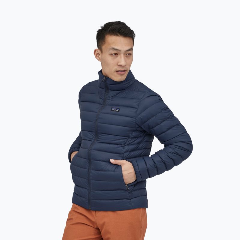 Пуховик чоловічий Patagonia Down Sweater new navy