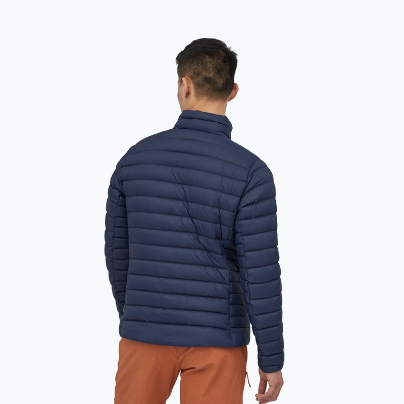 Пуховик чоловічий Patagonia Down Sweater new navy 2