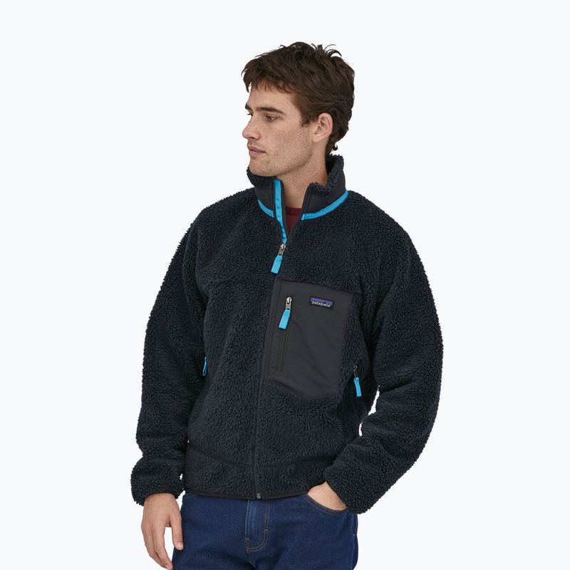Кофта флісова чоловіча Patagonia Classic Retro-X pitch blue