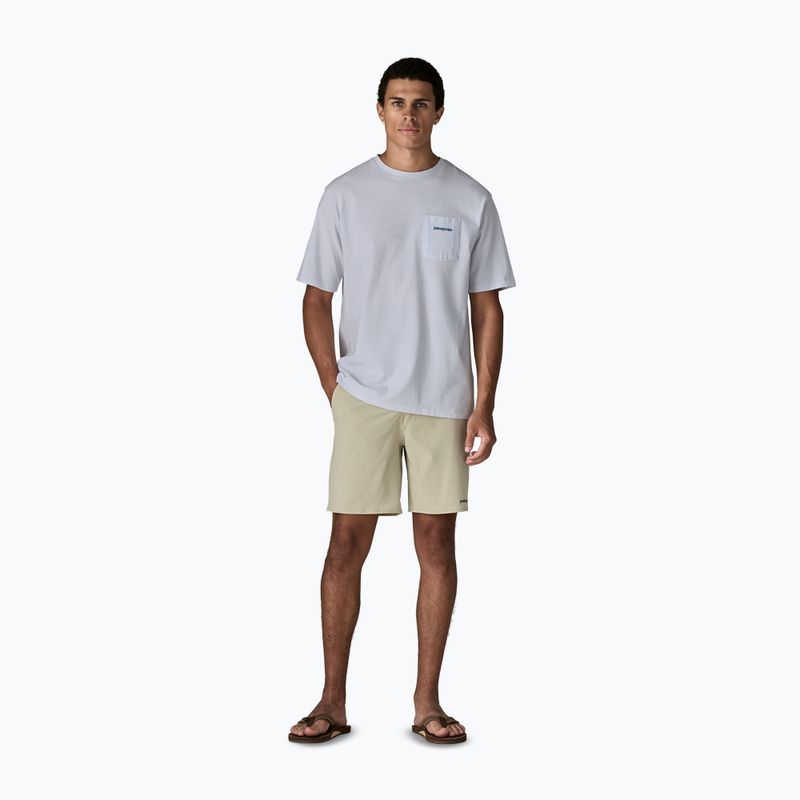 Футболка чоловіча Patagonia Boardshort Logo Pocket Responsibili white 2