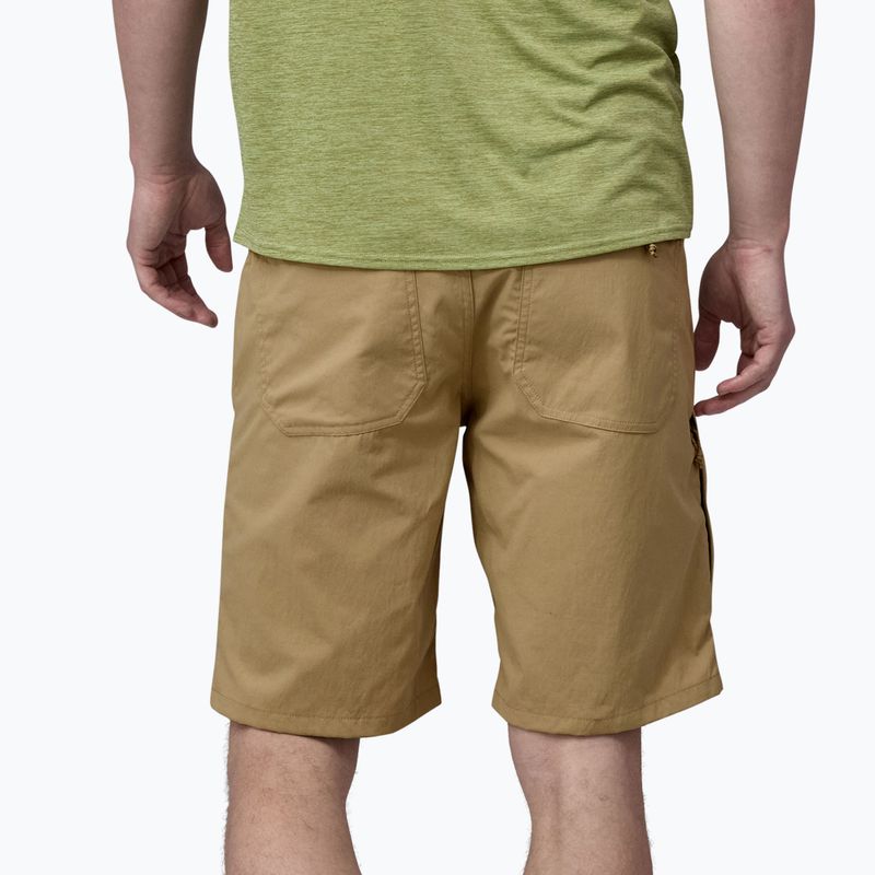 Шорти трекінгові чоловічі Patagonia Quandary classic tan 3