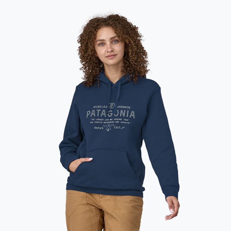 Чоловічий світшот Patagonia Forge Mark Uprisal Hoody lagom синій світшот 3